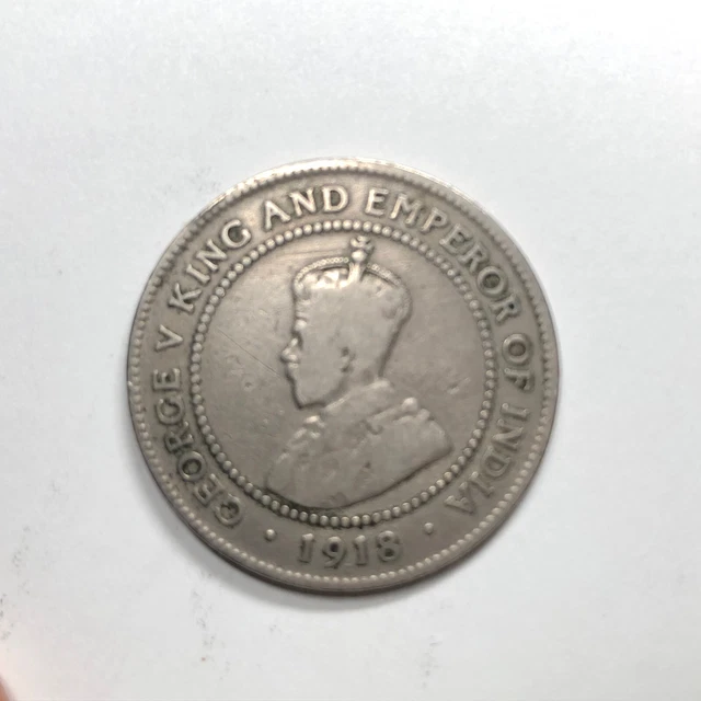 1918 Jamaica Penny Rare World Coin