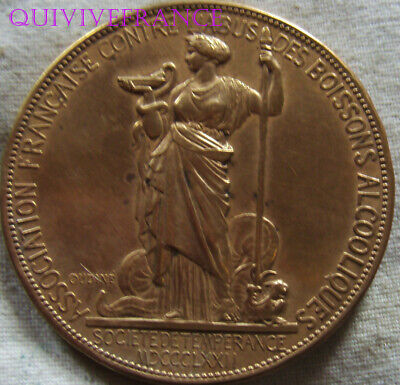 Association Fran�aise contre l'abus des boissons alcooliques m�daille en bronze 