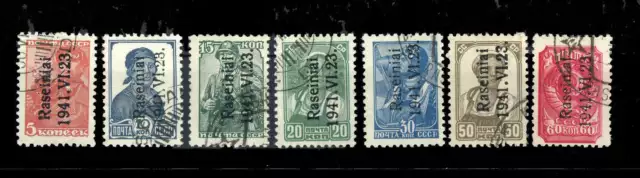 Dt. Bes. II. WK Raseiniai Nr. 1-7 I gest. (1721800797)