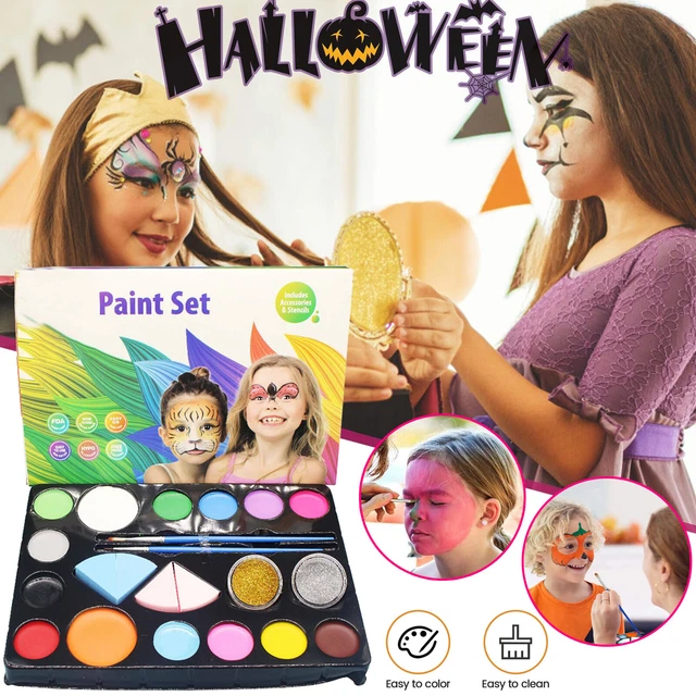 Kinderschminke Ölbasierte Körperfarbe Halloween Gesichtsfarbe Karnevalsschminke