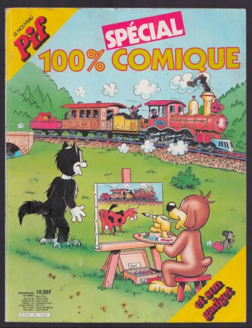 Le Nouveau Pif Special 100% Comique  N°39 . 1984 . Pif Gadget .