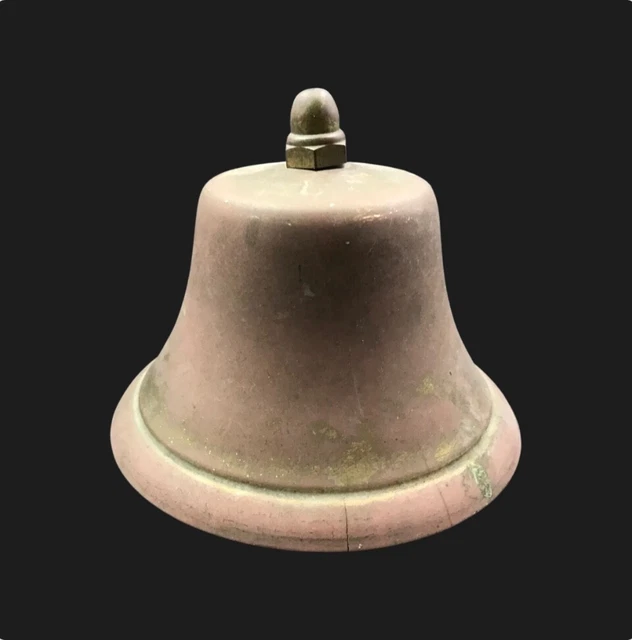 ANTIQUE BRONZE BELL 4.5" Diameter