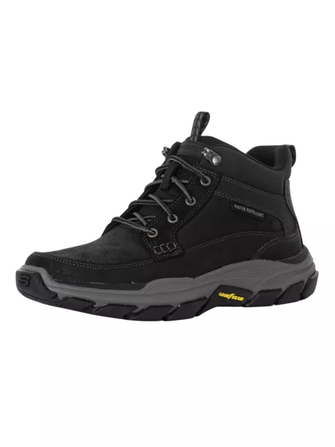 Skechers boots store mens grey