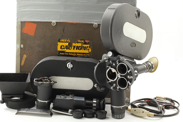 CLA`d [MINT Case] Arri Arriflex IIC 2C BV Cámara de película de cine de 35...
