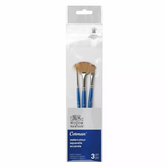 Winsor & Newton Cotman Aquarell-Pinsel Packung 3 Set #3