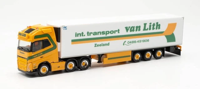 Herpa 084802 Gehäuse-Set Volvo FH 6x2 – 2 Teile, Maßstab 1:87, Für Modellbau, Kein Spielzeug