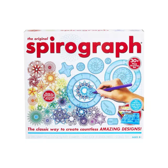 Spirograph Drawing toy Kit Countless Amazing Design with Markers Ages 8 Up
