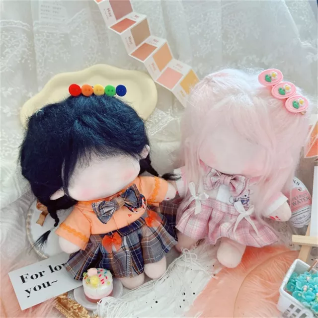 DIY Plush Doll's Clothing Handmade Toys Gift for 20cm Idol Doll Baby