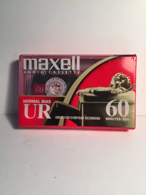 Maxell Audio Cassette UR 60 Recording Tape