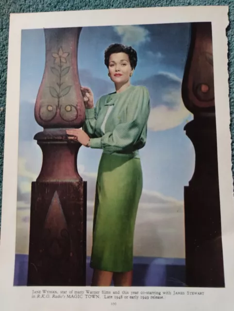 L1z Ephemera 1950s Film Picture Jane Wyman