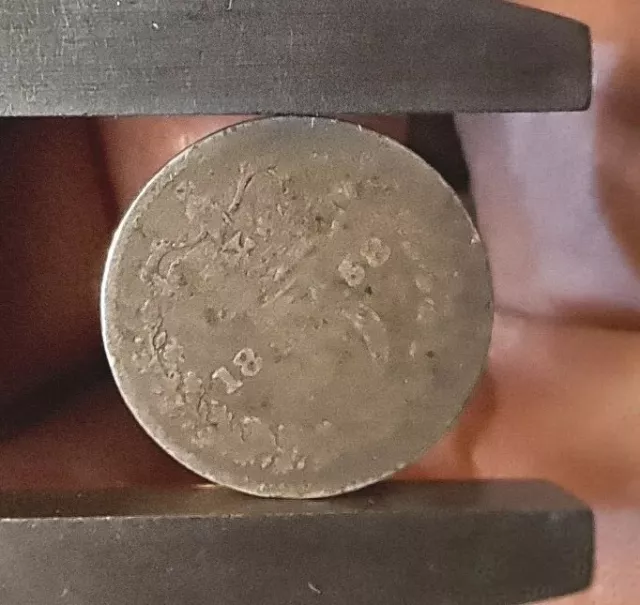Rare 1858 3d Silver Coin -Victoria Bun Head Profile - Collectable Grade