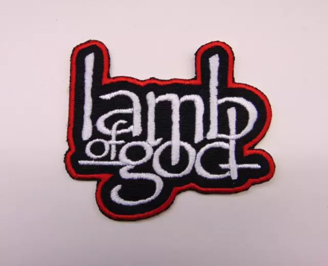 Lamb Of God Patch | American Groove Thrash Death Metal Music Band Logo