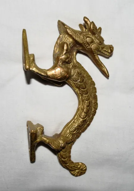 Dragon Door Handle Brass Hand Craved Design Restaurant Bar Pull door handle AR52