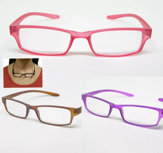DG Reading Glasses Neck Hanging Readers No Need for Clic Women Men 1.00 2.50 up