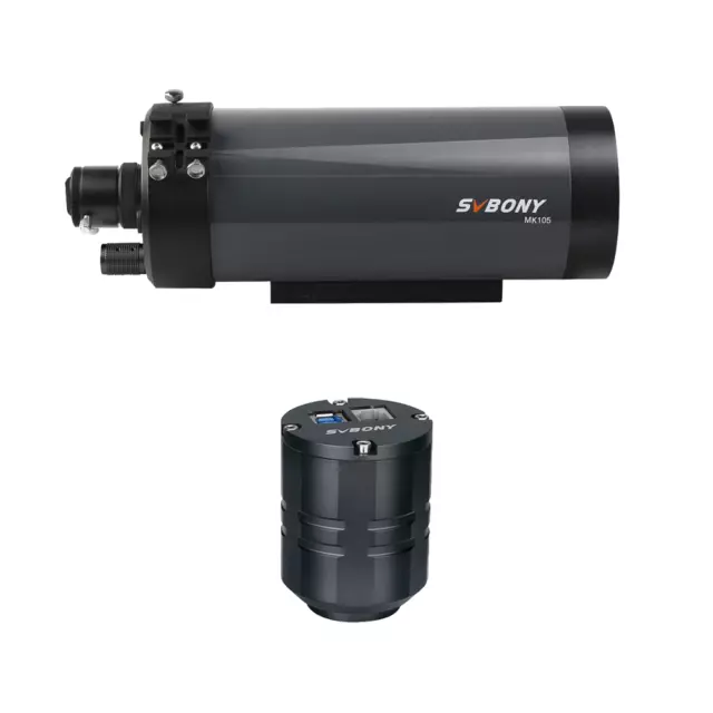 SVBONY MK105 Maksutov-Cassegrain Telescope 1365/105mm SV305Pro Planetary Camera