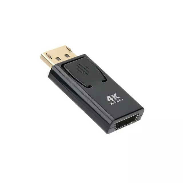 Portable 4K Ultra HD DP Male to Female HDMI compatible Video Audio Adapter