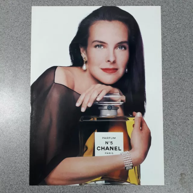 Chanel No5 Perfume Original 1990 Paper magazine Advert