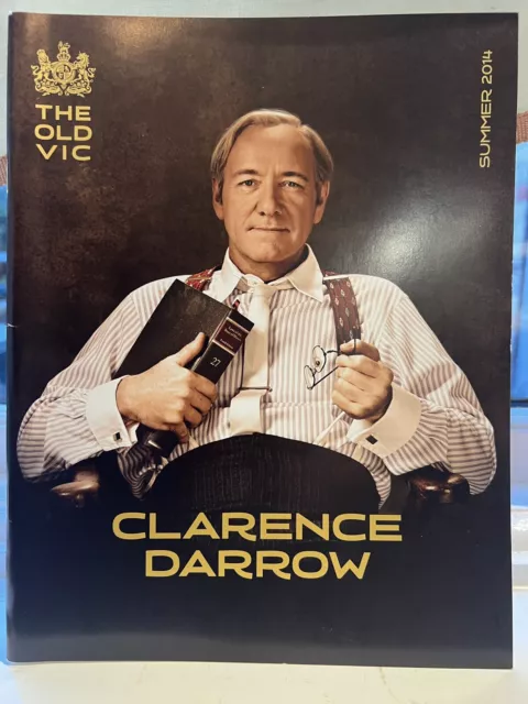 Clarence Darrow Kevin Spacey Old Vic Theatre Programme