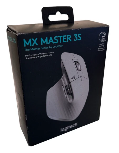 Logitech MX Master 3S Wireless Mouse - Pale Gray (910-006558)