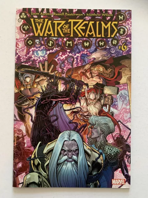 WAR OF THE REALMS #1-6 COMPLETE COMIC SET - NM (MARVEL 2019) Bagged Boarded 6