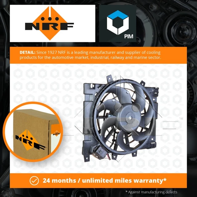 Ventola radiatore adatta a Opel Astra H 1.3D da 05 a 10 Z13DTH raffreddamento senza prezzo di riserva 1314555 13147279