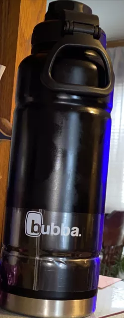 Bubba Trailblazer 40oz Black Vacuum Insulated Wide Mouth Water Bottle