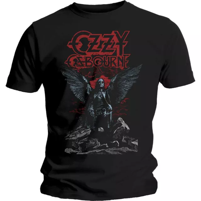 Ozzy Osbourne Black Sabbath Rock Heavy Metal Official Tee T-Shirt Mens