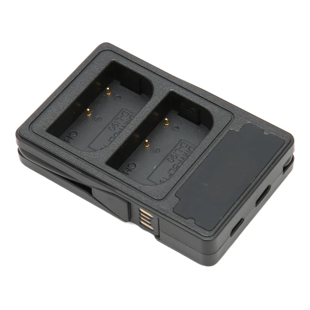 Cargador de batería de doble cámara USB para BLK22 BLF19 LI90 para S5 GH6 DC S5K DC S5GK