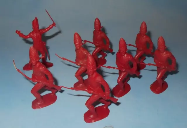 Vintage 1950 Marx Revolutionary War Play Set 54mm Plastic British Soldier Lot #2