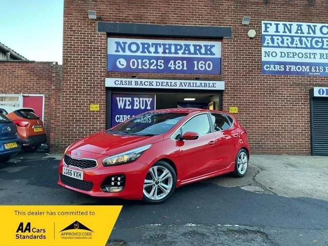 2016 kia ceed 1.0T GDi ISG GT-Line 5dr manual petrol