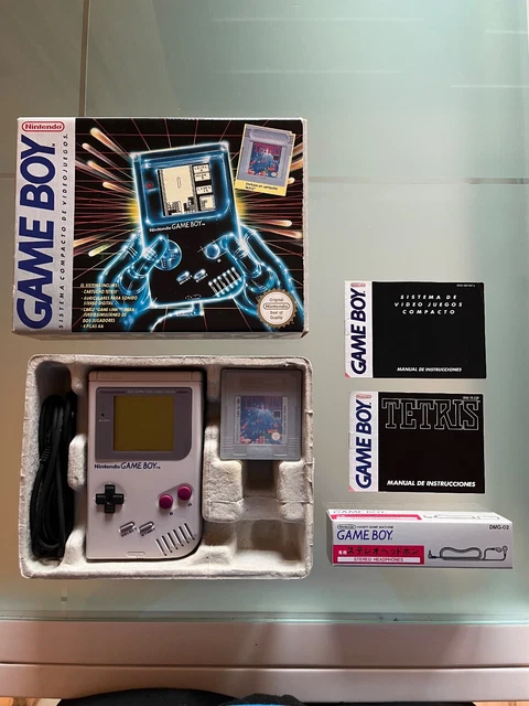 Consola Nintendo Gameboy Classic DMG-01 EMBALAJE ORIGINAL gris muy buen estado