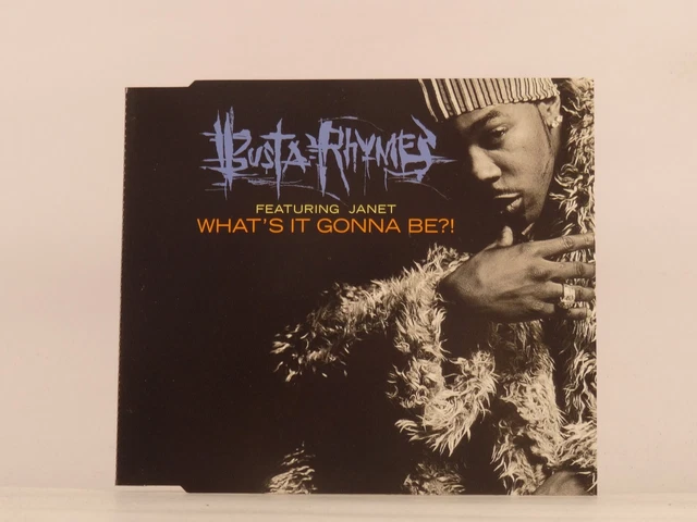 BUSTA RHYMES FT JANET WHAT'S IT GONNA BE?! (F74) 3 Track CD Single