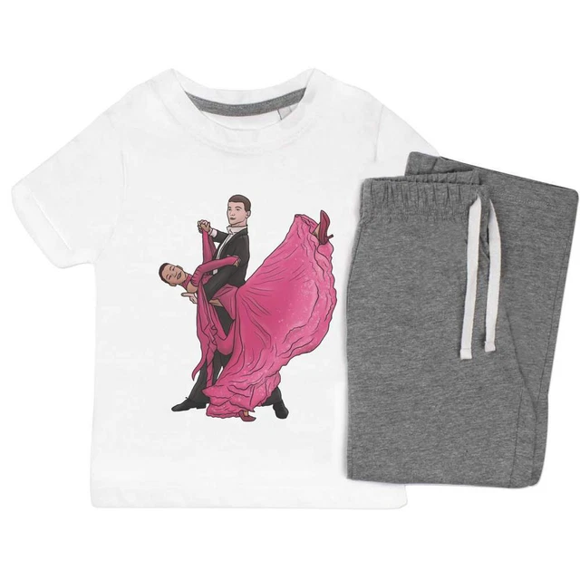 'Ballroom Dancers' Kids Nightwear / Pyjama Set (KP034563)