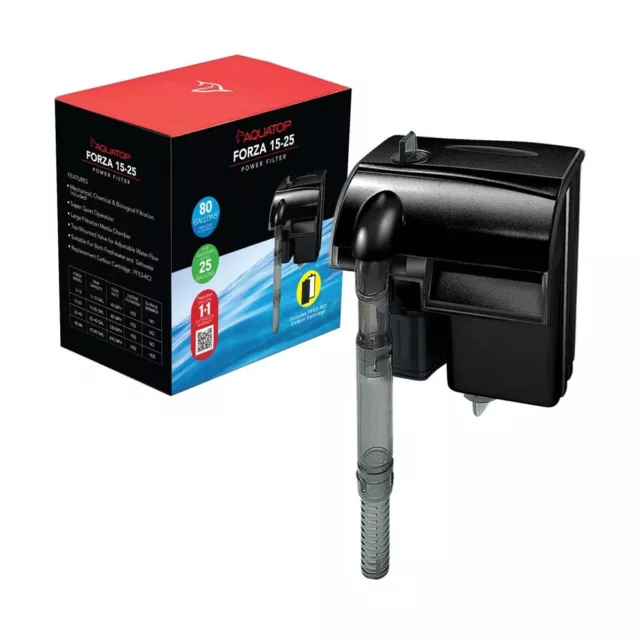 AquaTop Forza 15-25 Power Filter 80gph (Free Shipping)