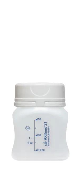Botellas de almacenamiento de leche materna AXifeed EBM, 50 ml, paquete de 10
