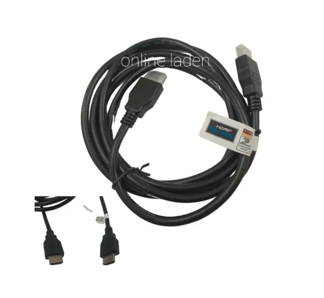 Câble HDMI 1.5m 2160P Full HDTV 3D Audio Retour Chanel pour PC, Reciver, Console