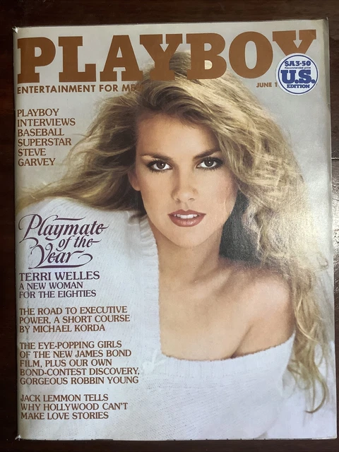 PLAYBOY MAGAZINE JUNE 1984 Playmate Of The Year Barbara Edwards Tricia Lange EUR 15,38 - PicClick FR