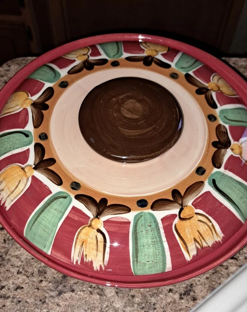 Vicki Carroll Large Pasta/Serving Bowl W/Lid