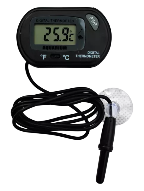 Digital LCD Fridge Freezer Thermometer With Probe for Freezers Kitchen C&F safe