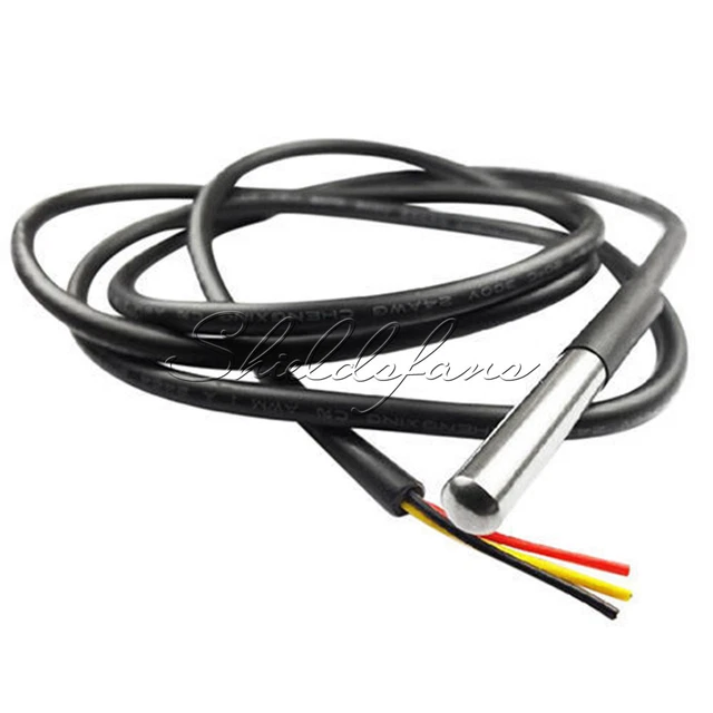 WATERPROOF DIGITAL TEMP Thermal Probe Arduino Sensor Transducer DS18B20