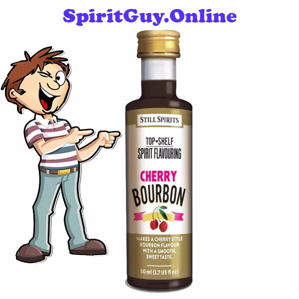 Cherry Bourbon Top Shelf Spirit Essence Flavouring By Still Spirits