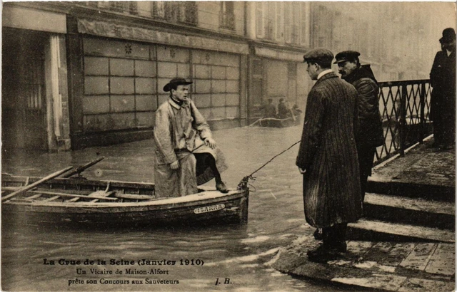 CPA La Crue de la Seine - A Vicar of Maison-Alfort (275312)
