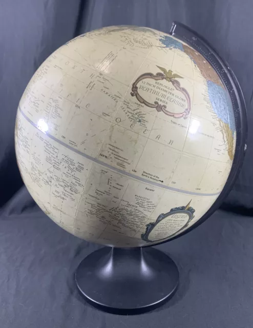 ✨Replogle Platinum Classic Series 12 inch Globe Spinning Sphere Raised Relief✨