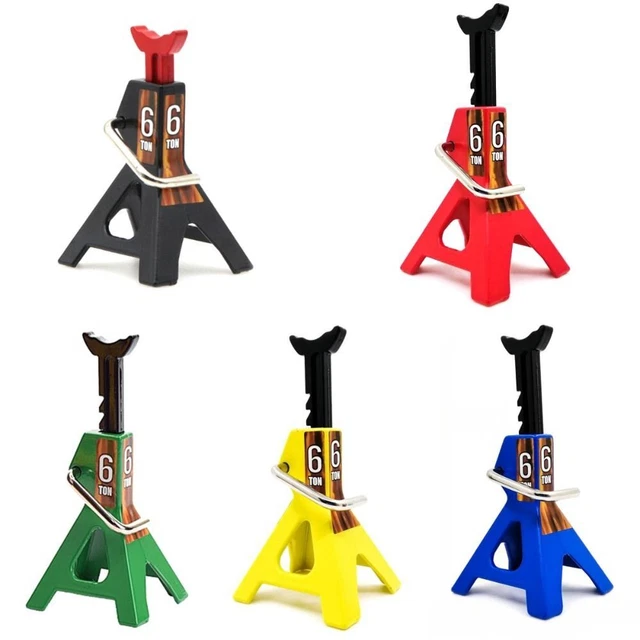 2 Crics Réglables En Métal Pour Voiture RC SCX10, 90046, D9 - Idéal Pour Maintenance Et Exposition