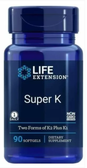 Life Extension, Super K with Advanced K2 Complex, 90 Softgels € 389,90 /  kg
