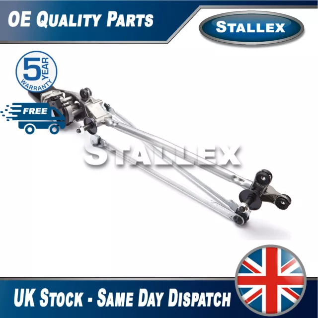 Stallex Windscreen Wiper Motor with Complete Linkage for Nissan Qashqai+2 2007-2