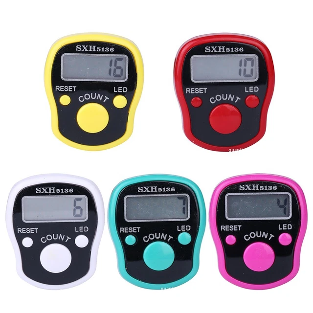 Affidabile finger clicker con luce LED perfetto per il monitoraggio delle presenze