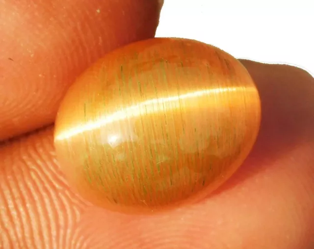 10.20 ct. Beautiful AAA+++ Natural Brown  Cat's Eye Oval Cut Loose Gemstone