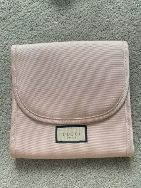 New Authentic Gucci Beauty Cosmetic Bag Makeup Bag Storage Bag Travel Pouch Sack