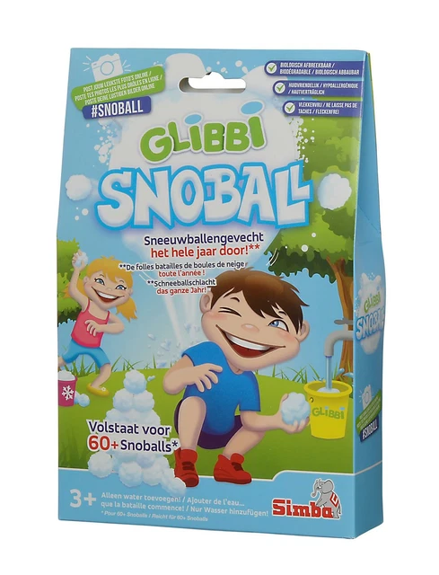 Spielzeug für Draußen Schneeball Glibbi Snoball für 60 Schneebälle • Wasserspass